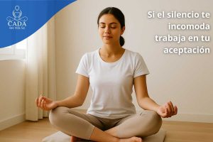 Antonio David Martinez Vessi Si el silencio te incomoda trabaja en tu aceptación
