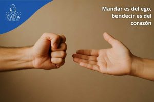 Antonio David Martinez Vessi Mandar es del ego, bendecir es del corazón