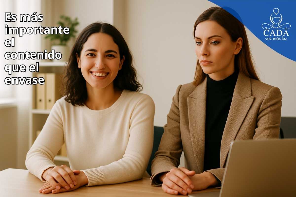 Antonio David Martinez Vessi Es más importante el contenido que el envase