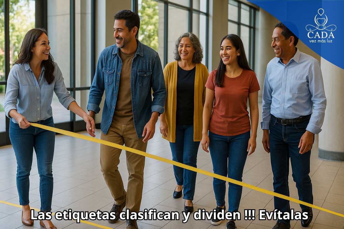 Antonio David Martinez Vessi Las etiquetas clasifican y dividen !!! Evítalas