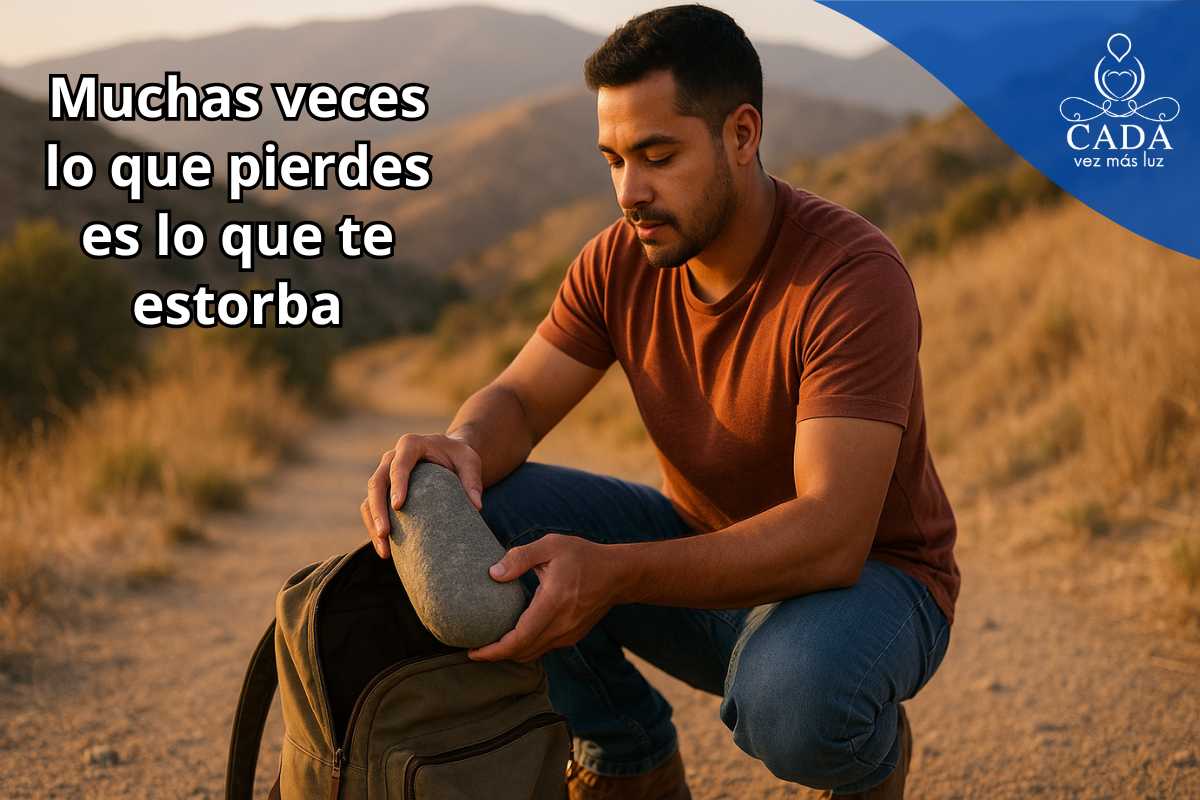 Antonio David Martinez Vessi Muchas veces lo que pierdes es lo que te estorba