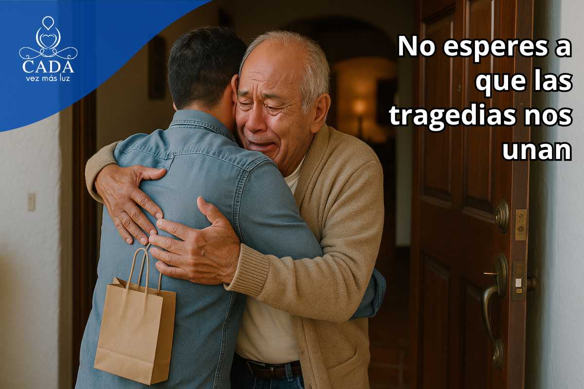 Antonio David Martinez Vessi No esperes a que las tragedias nos unan