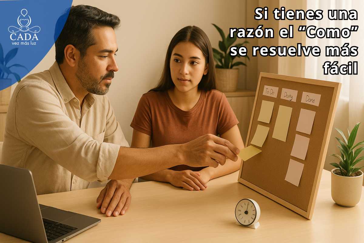 Antonio David Martinez Vessi Si tienes una razón el “Como” se resuelve más fácil